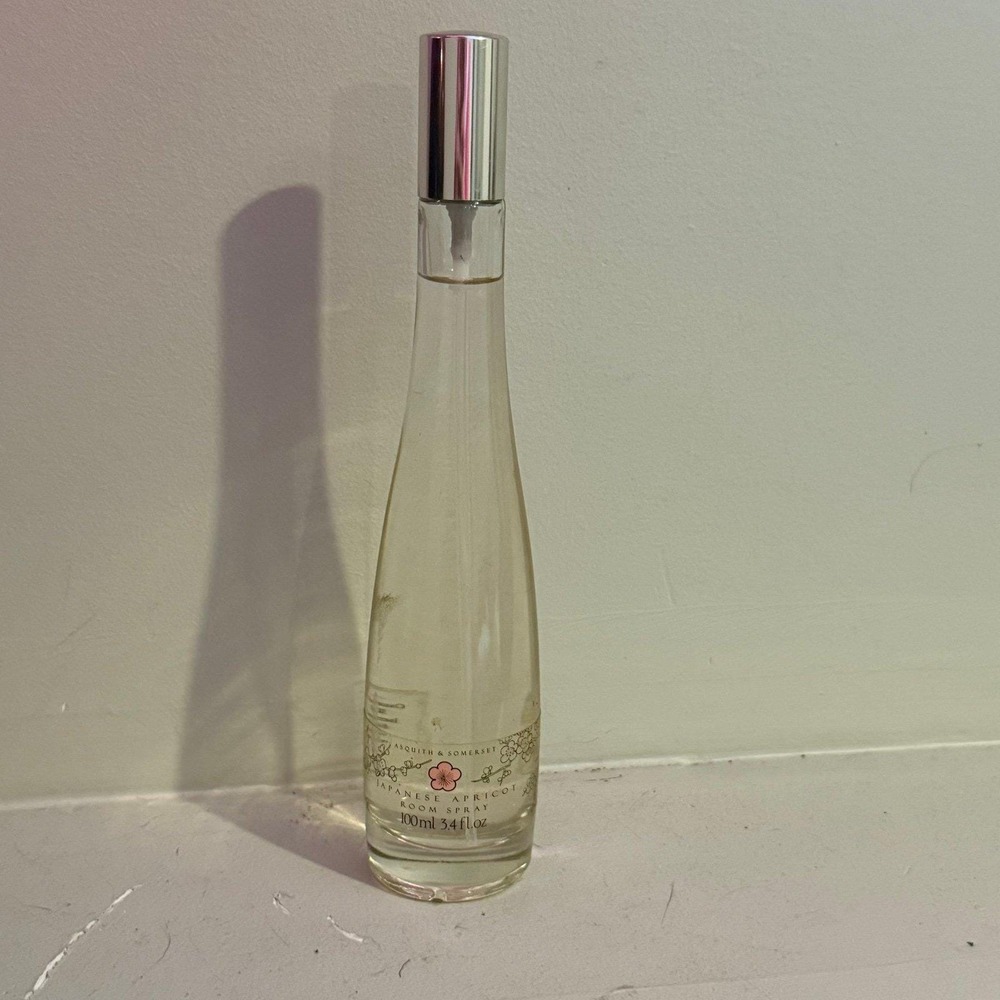 Asquith & Somerset Japanese apricot room spray 3.4 oz 90%full